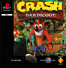 Crash on the PAL box art of Crash Bandicoot