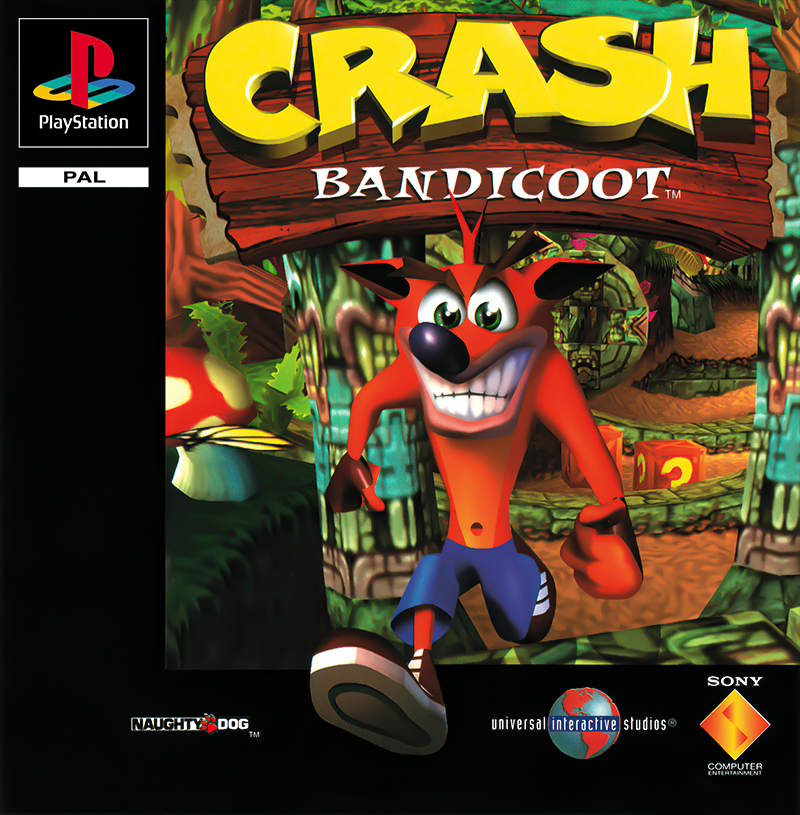 crash bandicoot 1996