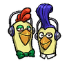 Chick N. Stew's portrait sticker from Crash Team Racing Nitro-Fueled