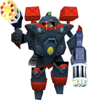 Crash Bandicoot 3 Warped Doctor N. Gin's Mech (First Form)