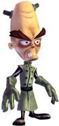 Dr N. Brio em Crash: Mind Over Mutant