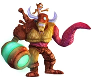 Crash Controlando o Yuktopus