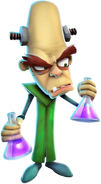 Dr N. Brio em Crash Team Racing Nitro-Fueled