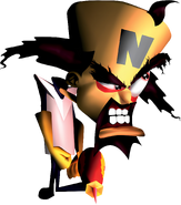 Dr Neo Cortex em Crash Bandicoot (1-3) (1996-1998)