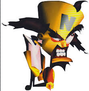 Dr Neo Cortex em Crash Bandicoot (1-3) (1996-1998)