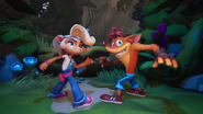 Crash and Coco Crash Bandicoot:4 It's About Time