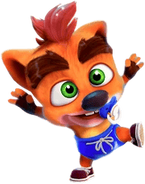 Baby Crash Nitro Fueled.