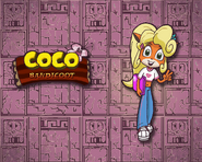 Wallpaper Coco Bandicoot