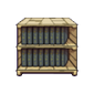 Crystalline Bookcase