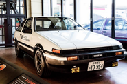 Toyota Sprinter Trueno AE86, a car which the Street Drifter is based on.