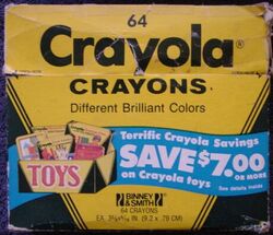 Crayola No.64 box, Crayola Wiki