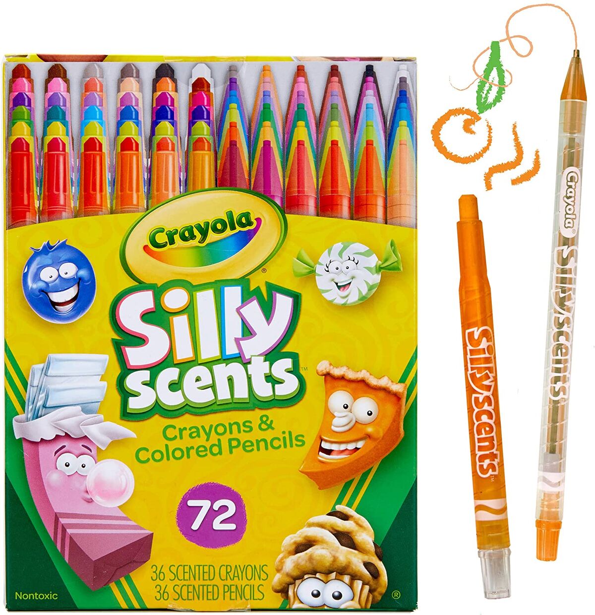 Crayola Stinky and Sweet Silly Scent Markers and Crayons