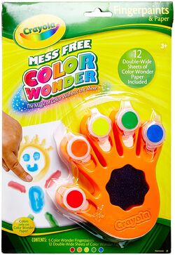 Color Wonder Finger Painting Activity Book, Crayola.com