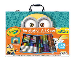 Crayola Inspiration Art Case Coloring Set - Pink (140 Count), Art