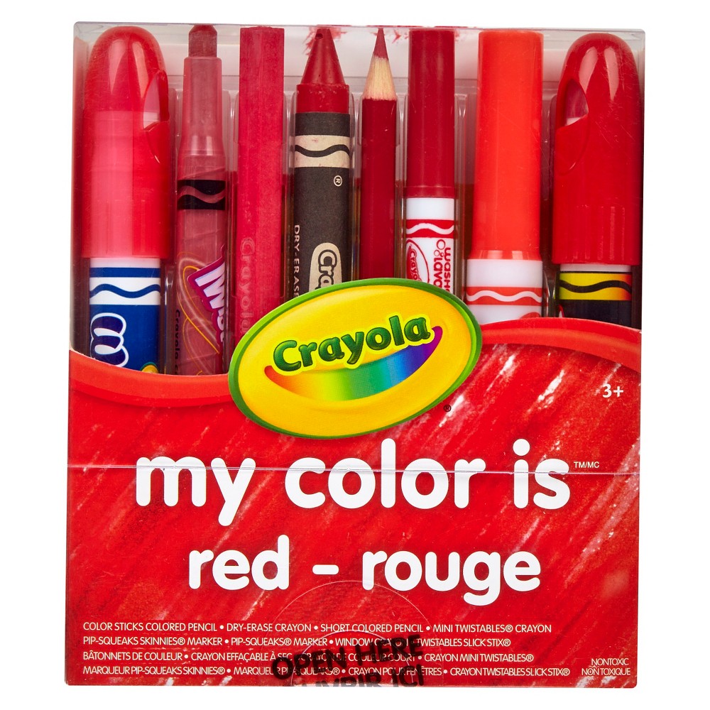 red crayola crayon