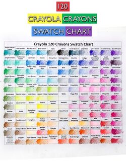 Crayola Crayons - 120 crayons