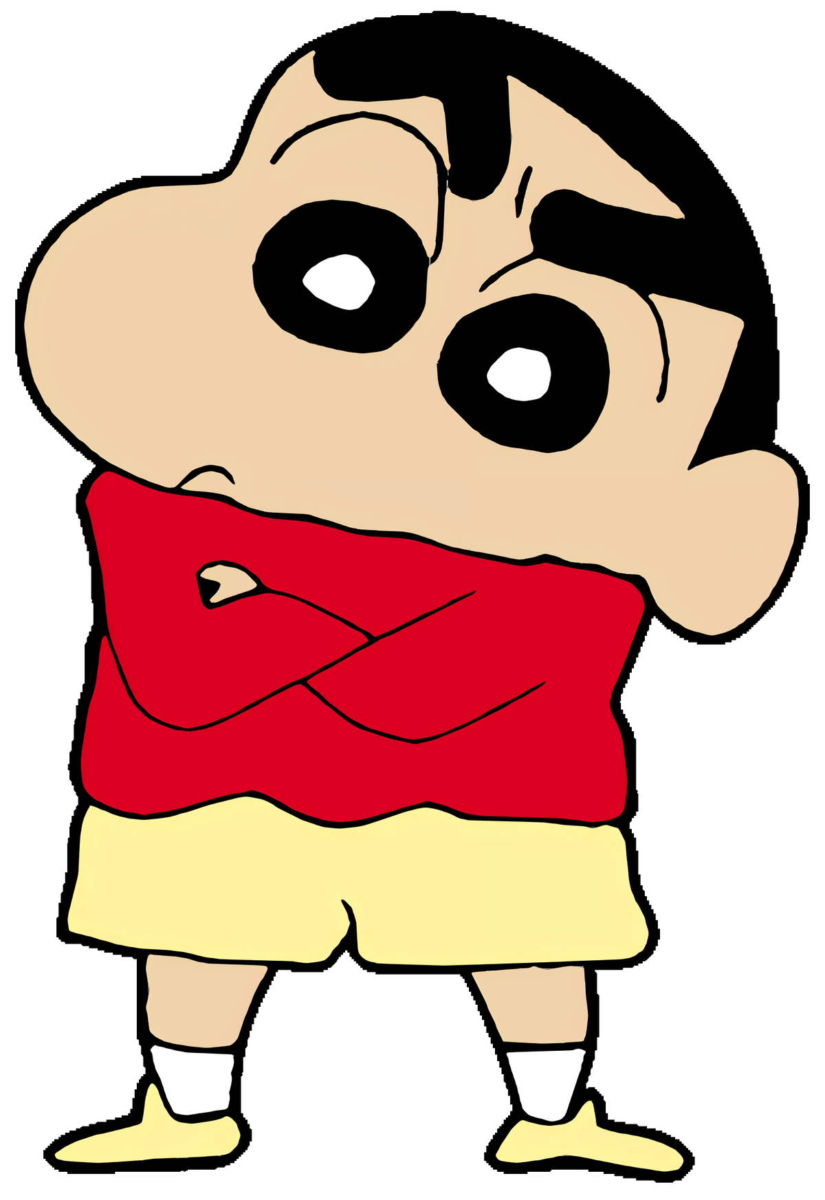 How to draw Shinchan step by step #shinchan in 2023 | Easy cartoon drawings,  Cute easy drawings, Cartoon drawings sketches