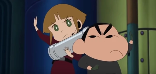 " No mom, Shinnosuke is right and I am with him "