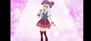 Fumie Sakura Idol dress in O-o-o no Shinnosuke Episode 7