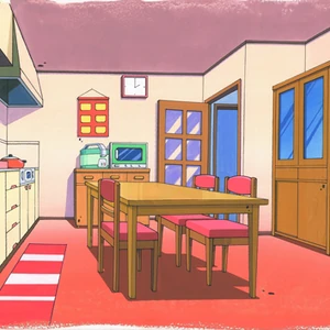 shin chan kitchen set
