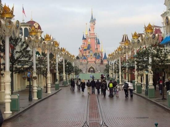 Main Street at Disneyland Paris