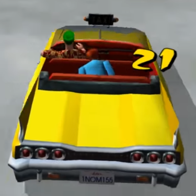 Crazy taxi best sale toy