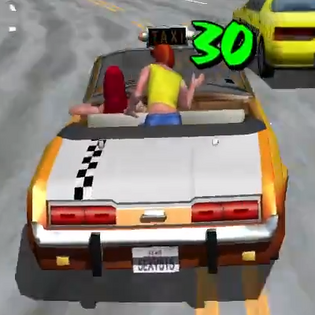 How long is Crazy Taxi?