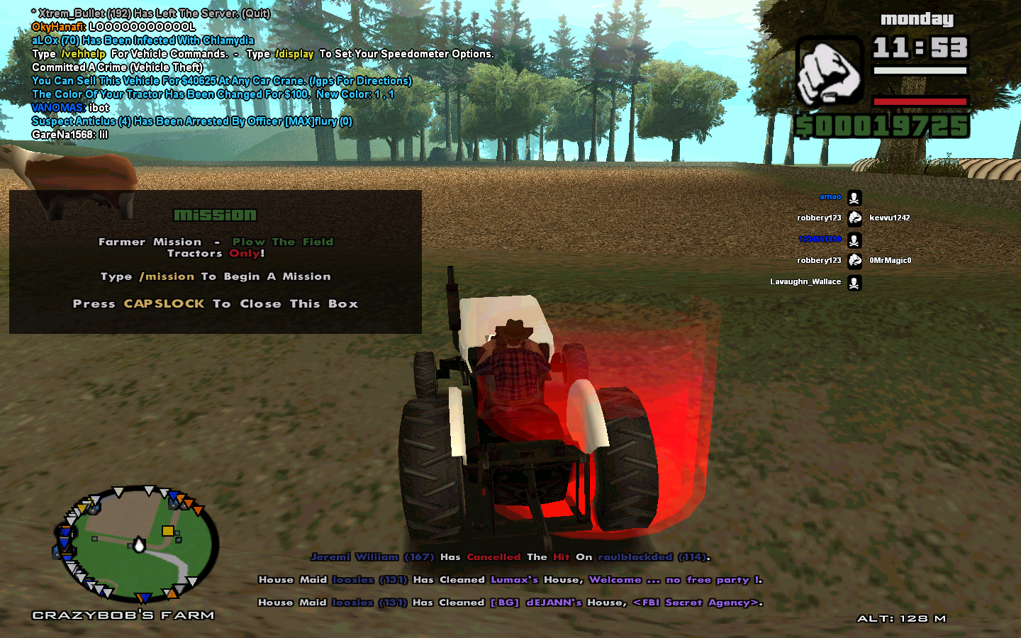 Farmer Mission - Field Plowing | CrazyBob&rsquo;s Cops and Robbers Wiki 