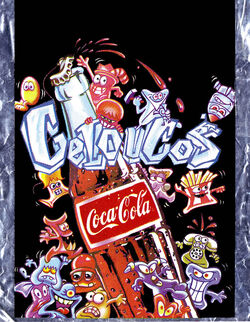 07 Original Gogo´s Crazy Bones 90´s Coca-Cola Geloucos Hielocos