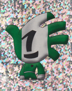 Shiny sticker