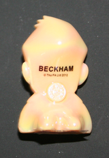 The back of David Beckham from England 2010. The name of each football player is printed onto every figure's back.