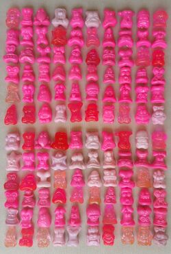 07 Original Gogo´s Crazy Bones 90´s Coca-Cola Geloucos Hielocos Brazil  Jellies