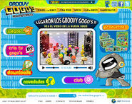 Groovy Gogo's homepage.