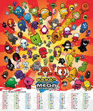 The poster that came with the first issue of the series.