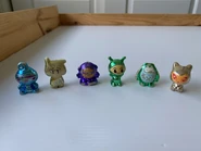 Metallic figures from Israel.