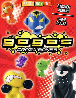 Gogos Crazy Bones Colección de Dieciséis Go Gos -  México