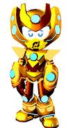 Official appearance (The figure lacks the mask as this is one of many outfits the character wears)