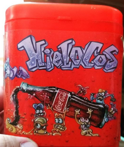 08 Original Gogo´s Crazy Bones 90´s Coca-Cola Geloucos Hielocos Brazil  Jellies
