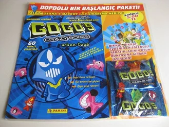 Turkish Gogo's Crazy Bones Urban Toys Starter Pack.