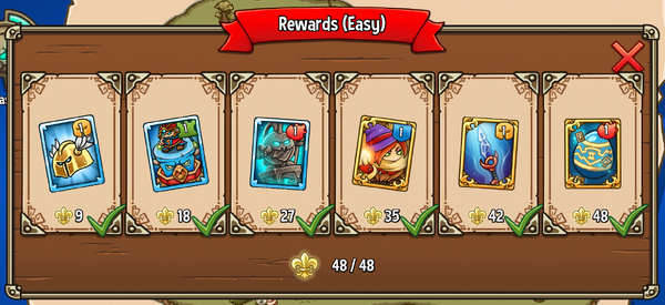 EI Rewards Easy Mode