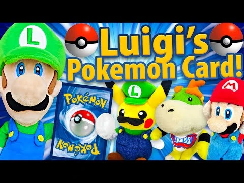 Luigi's Pokemon Card! CrazyMarioBros Wiki Fandom