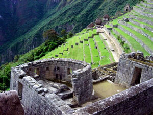 Templo del sol machu picchu