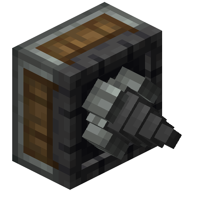 Using Blocks to Destroy Blocks  Minecraft Create Mod 