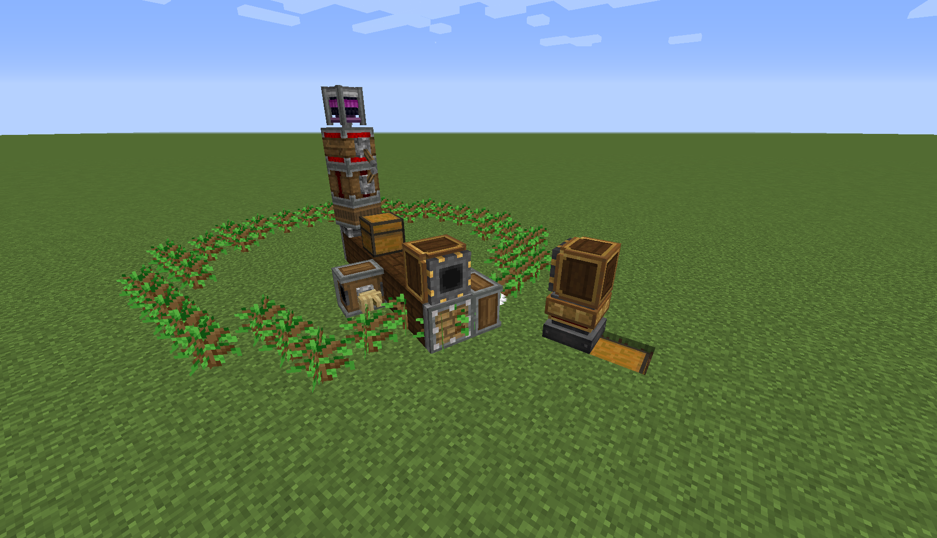 Self-Sufficient Steam Engine - CreateMod