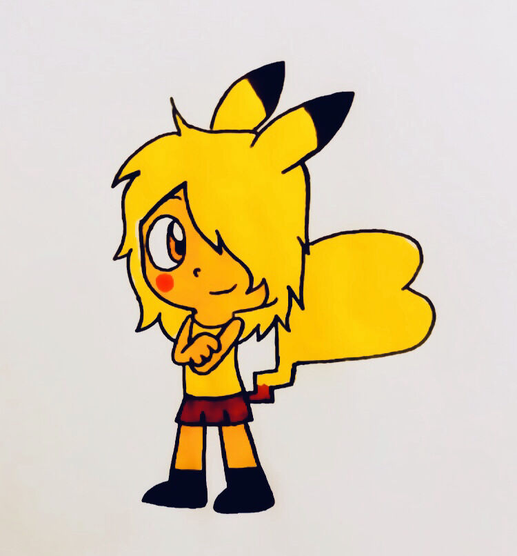 pikachu girl anime