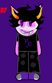 The 31 days Of Halloween Art- LMW As Gamzee