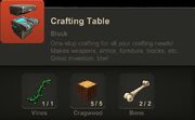 Crafting Table