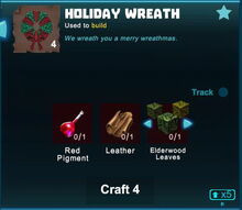 Creativerse holiday wreath crafting leaves 2018-12-21 23-09-47-39 