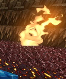 Creativerse tar burns on igneous rock 2017-07-15 14-07-03-36 heat and lava tests.jpg