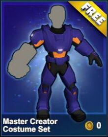 Creativerse Master Creator Costume Set free after R55 August 22nd 2018